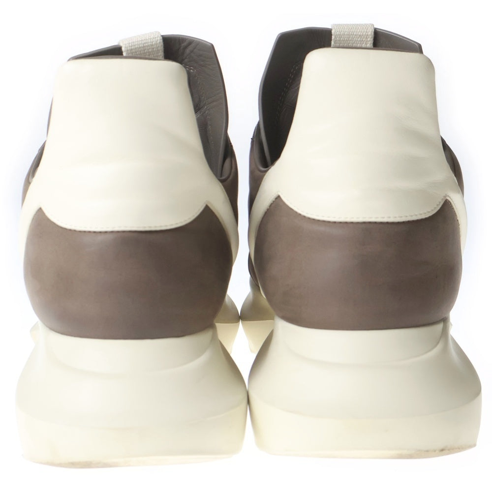 Rick Owens(リックオウエンス) 23SS GETH RUNNER LPO ゲスランナー ローカット スニーカー ホワイト/ブラウン RU01C4814