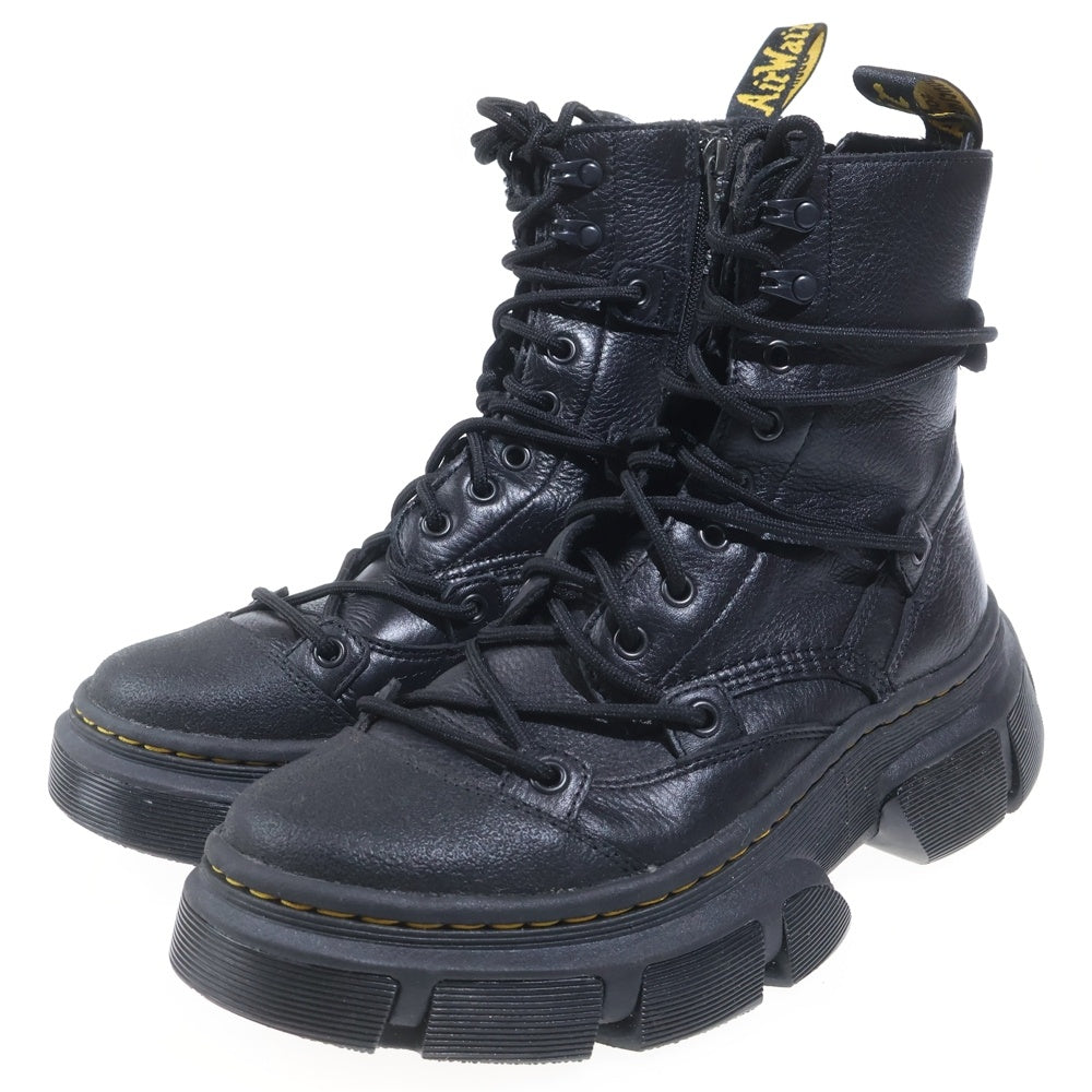 Dr.Martens(ドクターマーチン) DMXL LACE 8 Hole DMXL レース 8ホール オーバーレーシングサイドジップレザーブーツ AW006 KV10Z ブラック