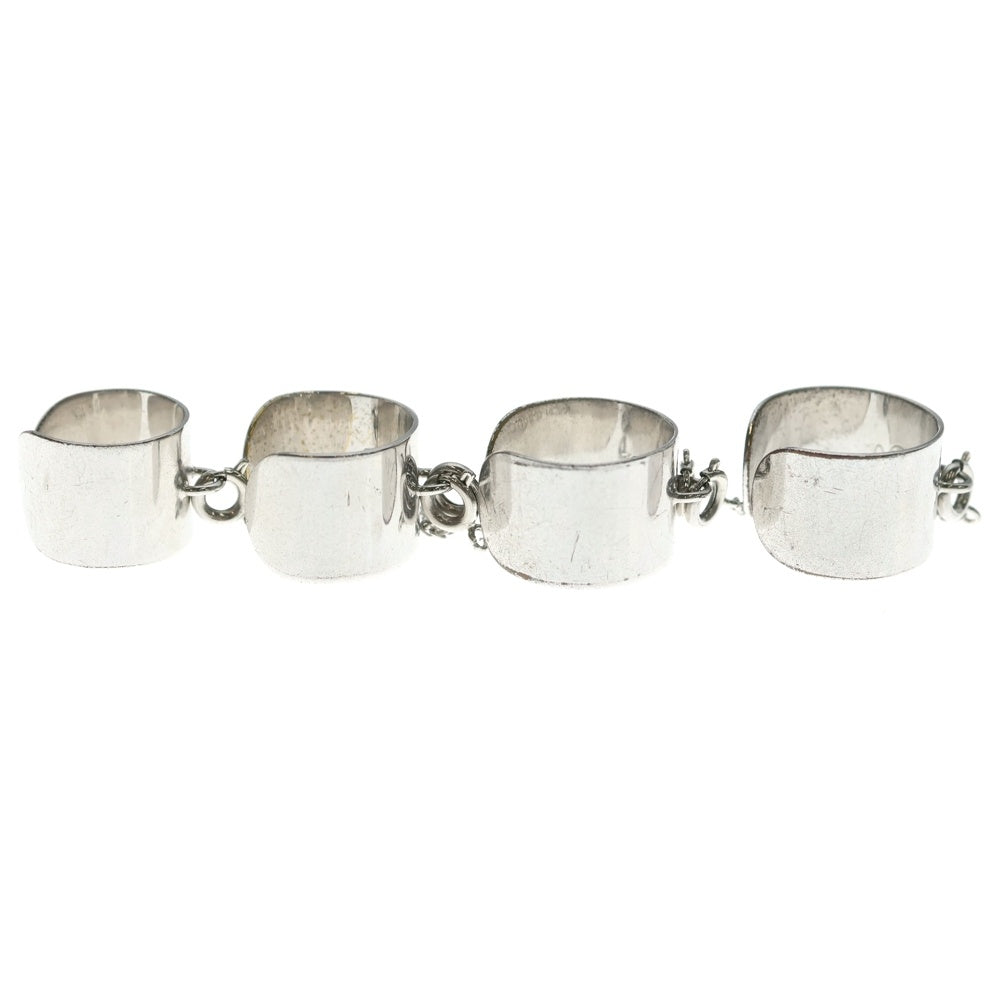 Maison Margiela(メゾンマルジェラ) 4 Chain Rings 4連チェーンリング 指輪 S56UQ0051 シルバー