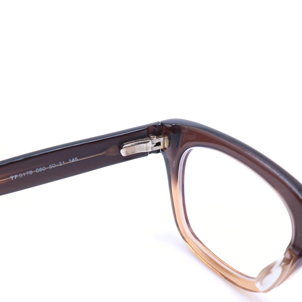 TOM FORD(トムフォード) レギュラーフィット ウェリントンサングラス 眼鏡 アイウェア TF5178 ブラウン レディース