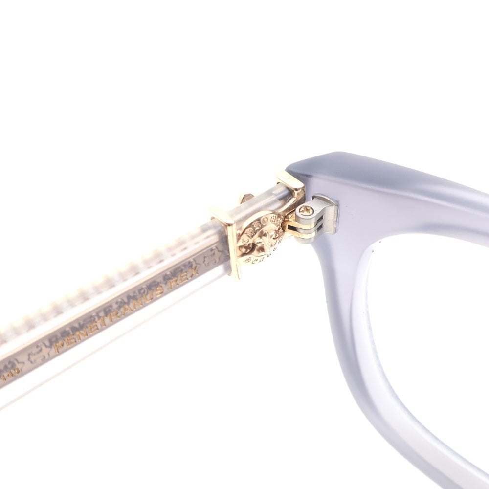CHROME HEARTS(クロムハーツ) PENETRANUS REX BSフレアモチーフ 眼鏡 アイウェア グレー