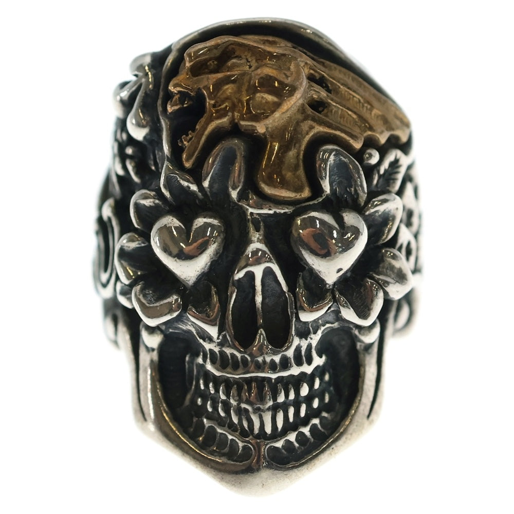 Bill Wall Leather/BWL(ビルウォールレザー) Jeff Decker BLUE EYED DEVILS Collections ジェフデッカー スカル リング シルバー