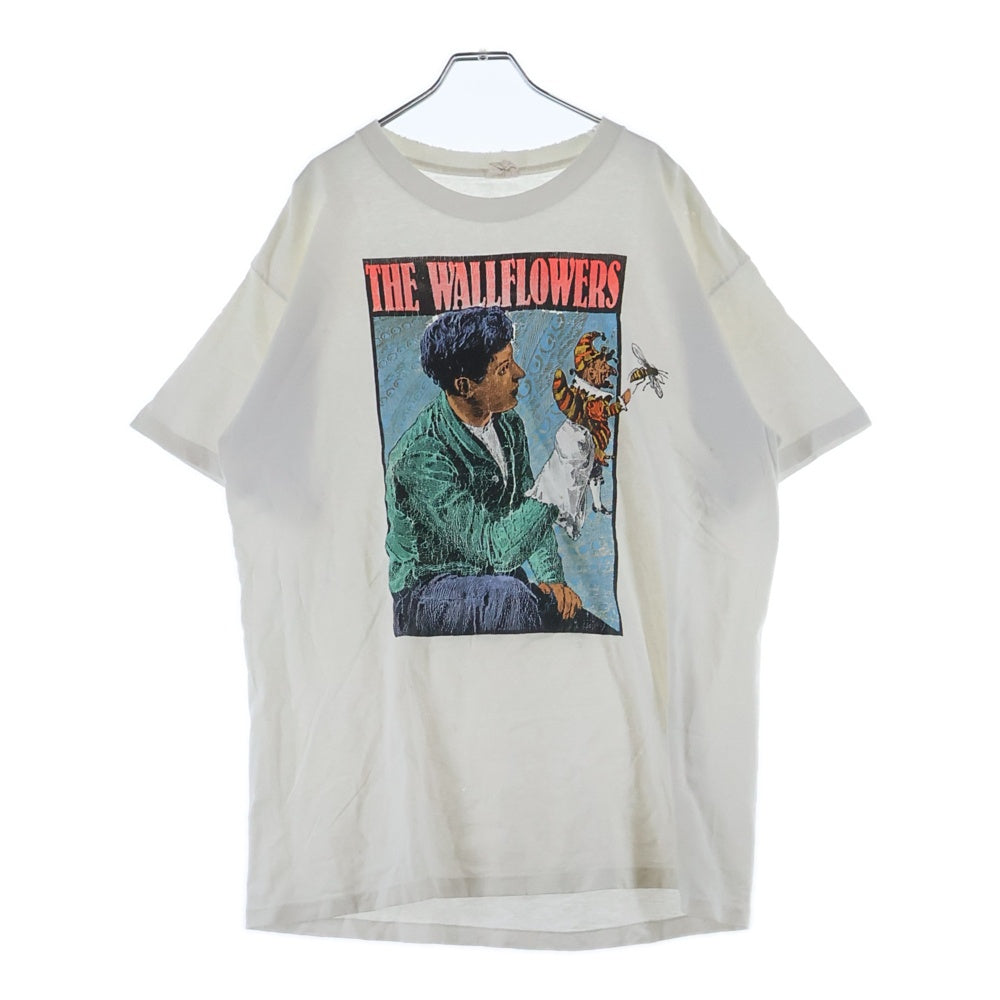 VINTAGE(ヴィンテージ) 90s THE WALLFLOWERS 1993 Tour T-Shirts ザウォールフラワーズ 1993ツアーTシャツ 両面プリントクルーネック半袖Tシャツ ホワイト