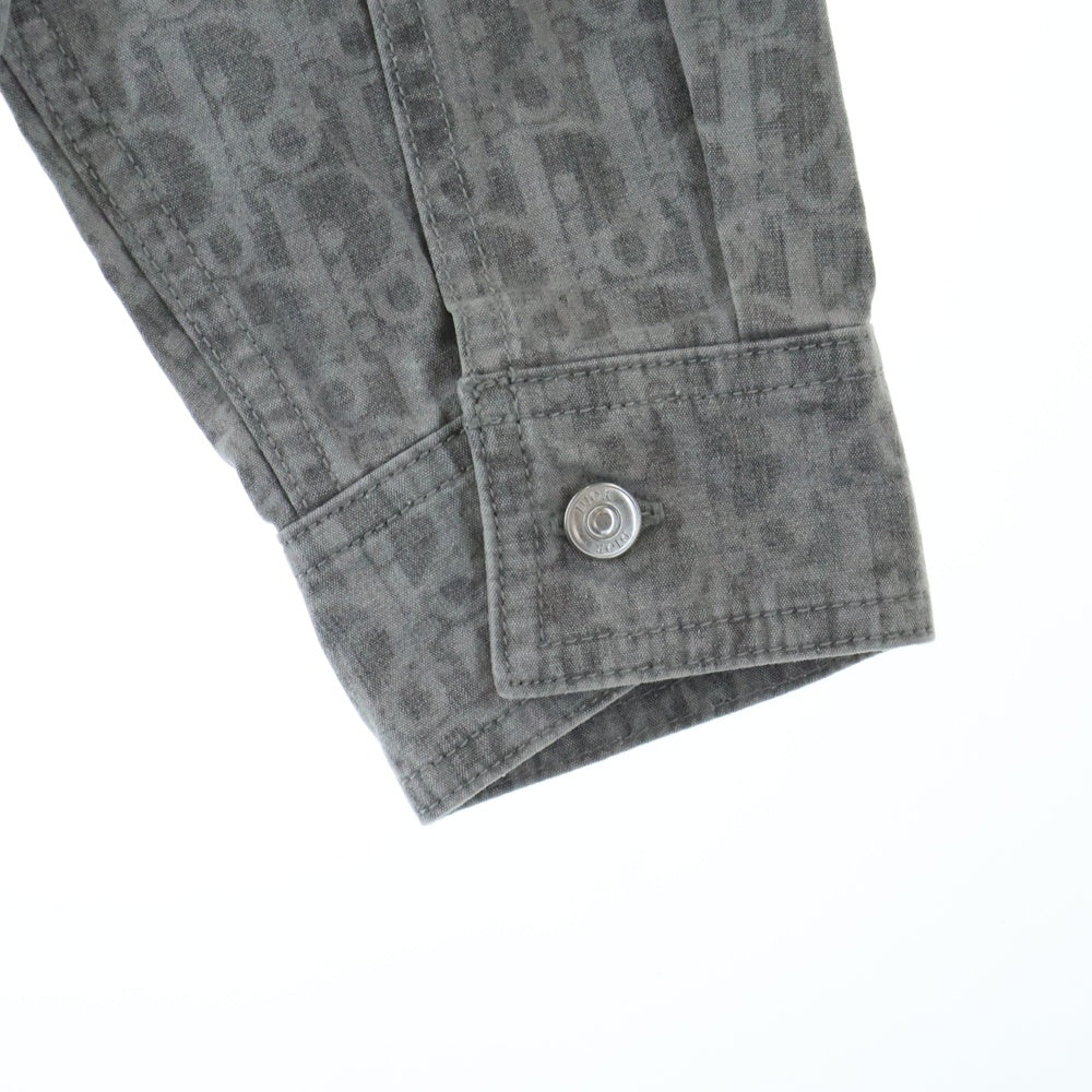 DIOR(ディオール) 20AW Oblique Overshirt オブリーク オーバーシャツ グレー 013D585B3001