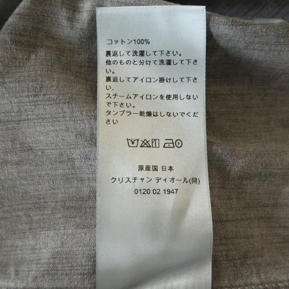 DIOR(ディオール) 20AW Oblique Overshirt オブリーク オーバーシャツ グレー 013D585B3001