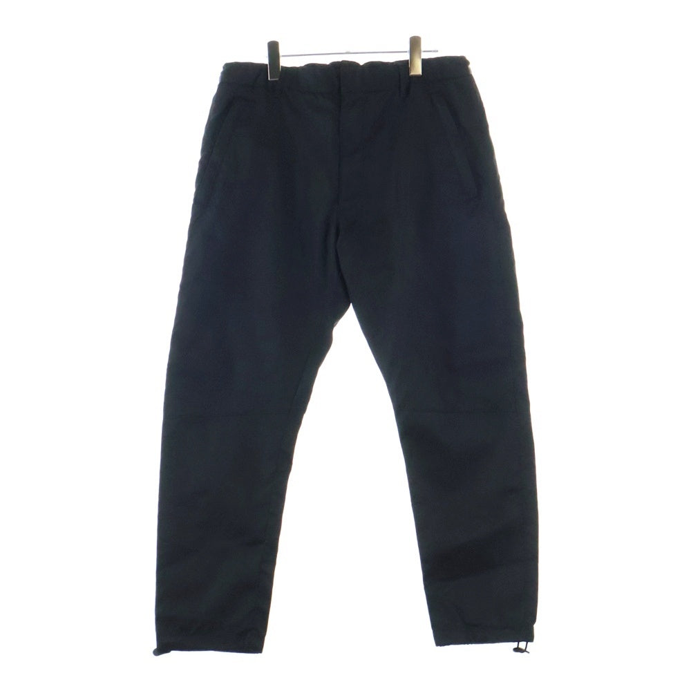PRADA(プラダ) Re-Nylon バックトライアングルロゴデザイン リナイロン イージーパンツ ブラック S202 1WQ8