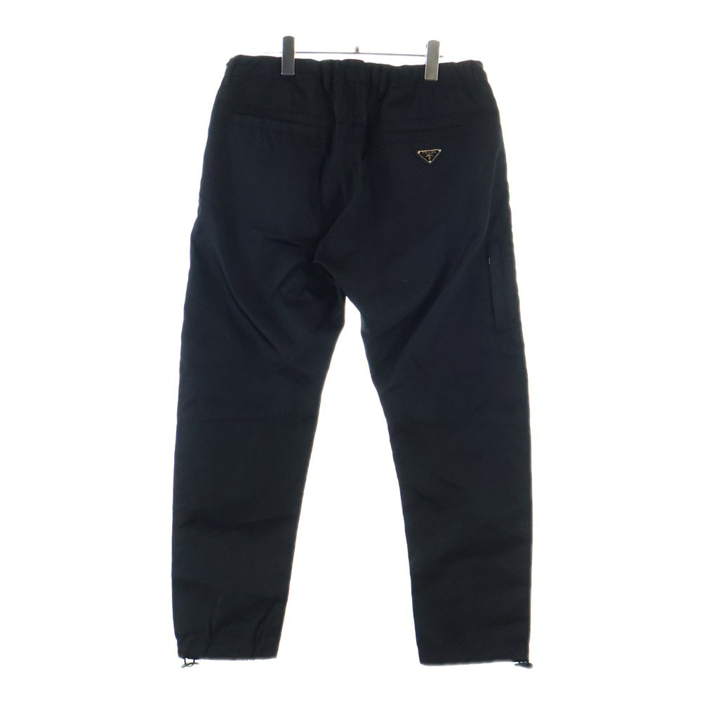 PRADA(プラダ) Re-Nylon バックトライアングルロゴデザイン リナイロン イージーパンツ ブラック S202 1WQ8