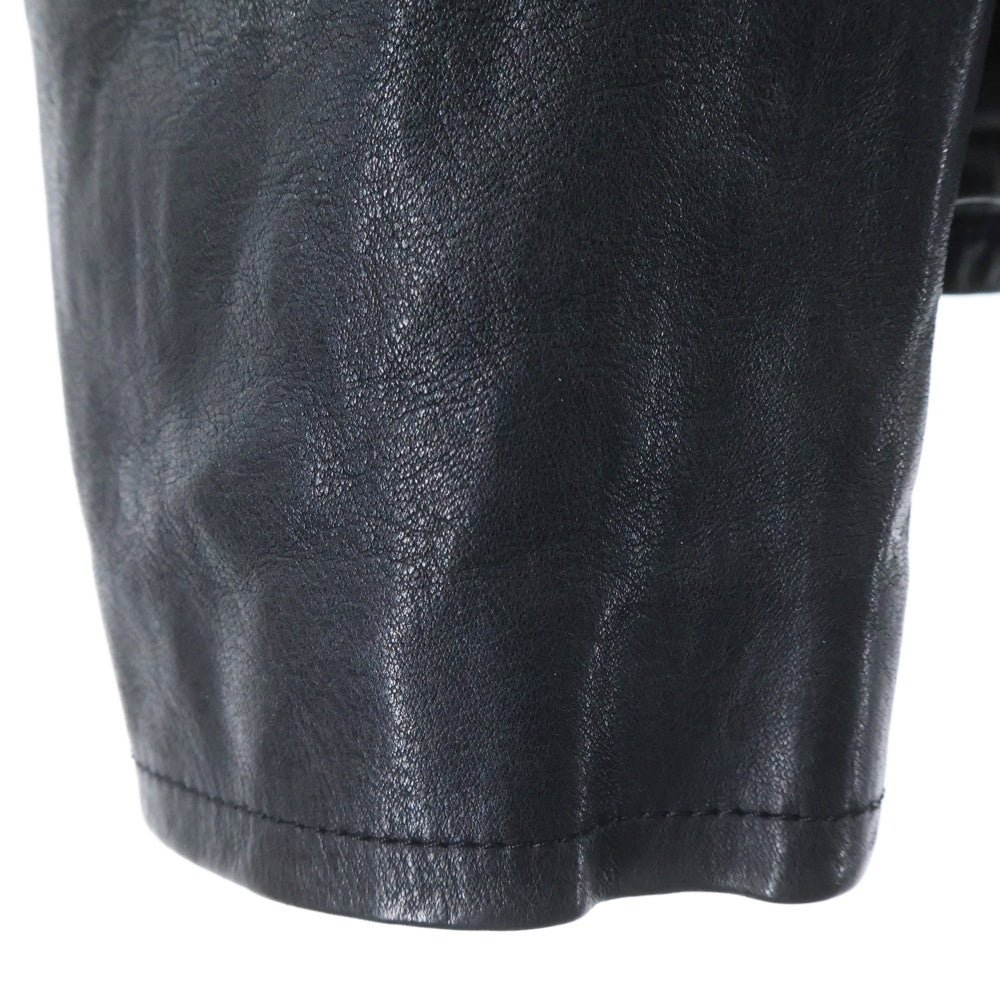 Yohji Yamamoto(ヨウジヤマモト) ×Back Lash ''BACKLASH 25'' Motorcycle Jacket 25周年限定 モーターサイクルジャケット ロゴレザーパッチライダースジャケット HO-Y90-732