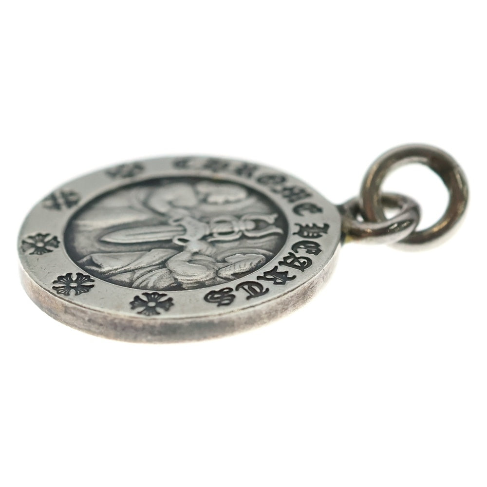 CHROME HEARTS(クロムハーツ) CHRM ANGL MDL V2 エンジェルメダルチャーム ペンダントトップ シルバー BCA229