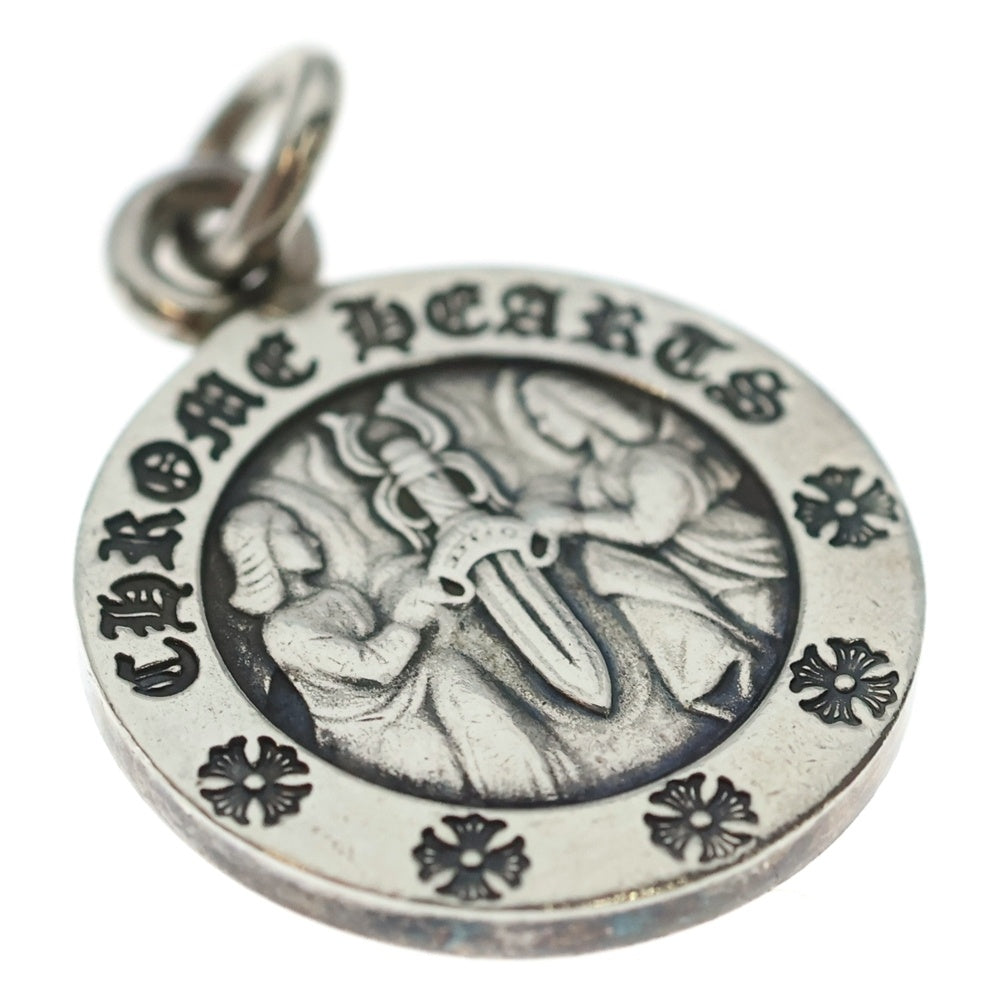 CHROME HEARTS(クロムハーツ) CHRM ANGL MDL V2 エンジェルメダルチャーム ペンダントトップ シルバー BCA229