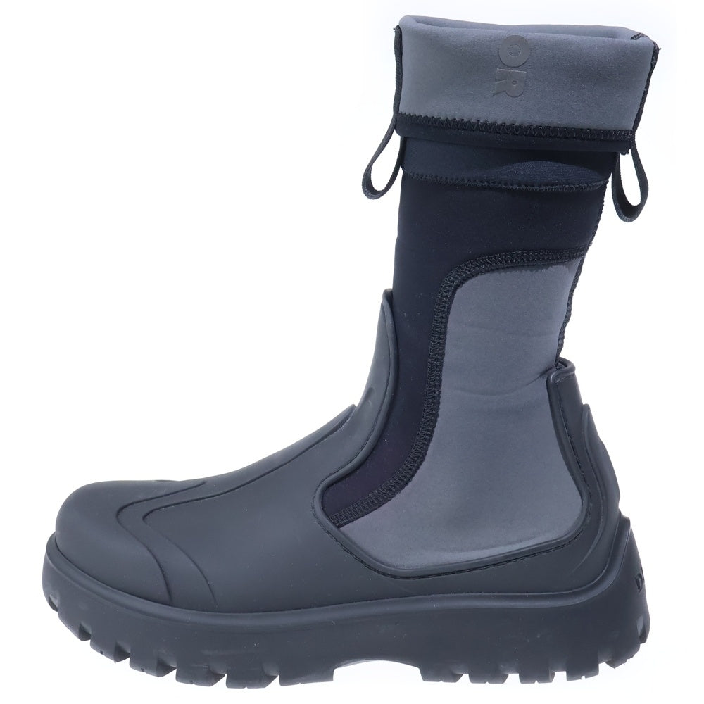 DIOR(ディオール) BOOT H-GARDEN 3BO308ZUR ガーデン アンクルブーツ ブラック