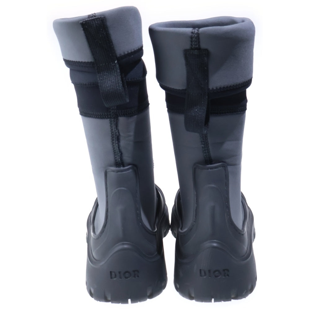 DIOR(ディオール) BOOT H-GARDEN 3BO308ZUR ガーデン アンクルブーツ ブラック
