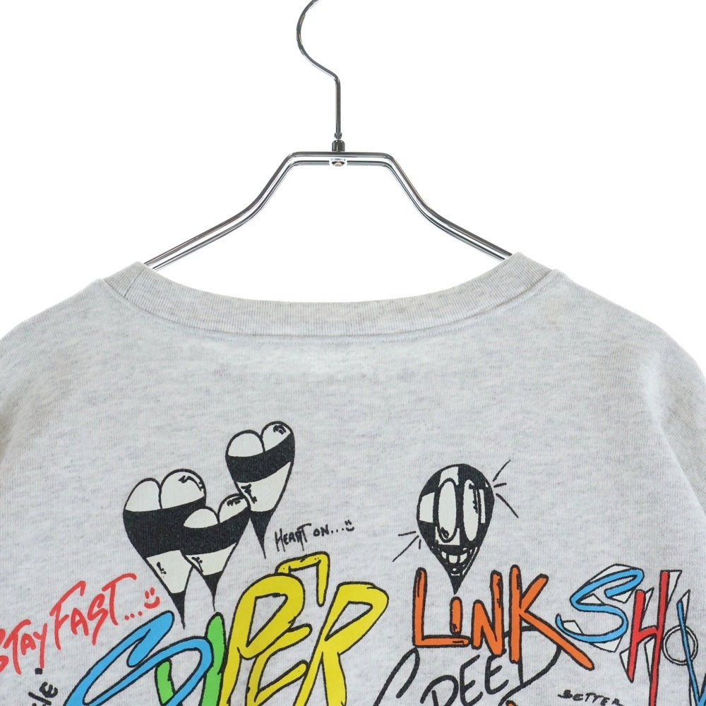 CHROME HEARTS(クロムハーツ) MATTY BOY PPO BRAIN SWTSHRT マッティボーイ ブレイン クルーネックスウェットトレーナー グレー