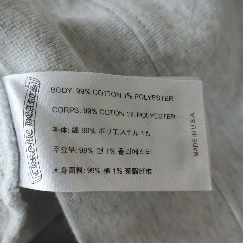 CHROME HEARTS(クロムハーツ) MATTY BOY PPO BRAIN SWTSHRT マッティボーイ ブレイン クルーネックスウェットトレーナー グレー