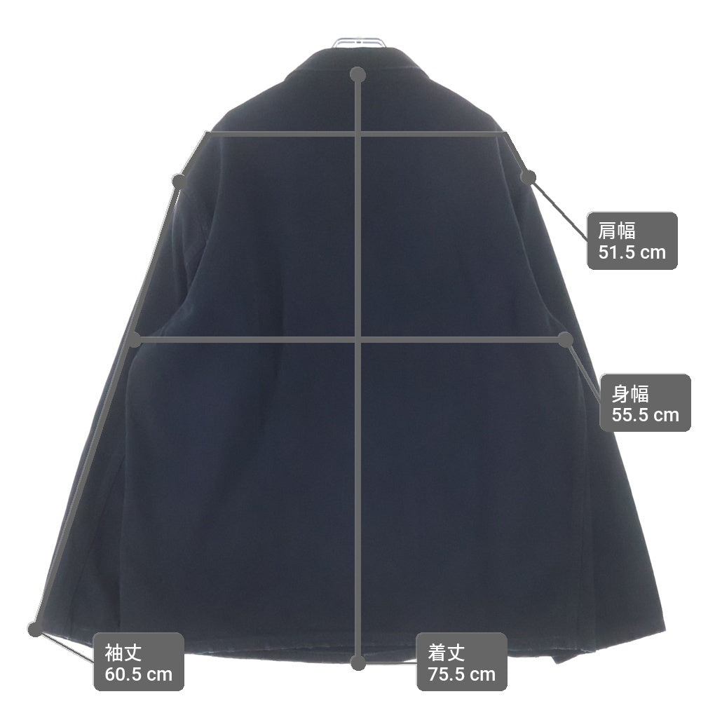 A.PRESSE(アプレッセ) WW2 US Army Denim Coverall ワールドウォー2 USアーミーヴィンテージデニムカバーオール ボタンダウンデニムシャツジャケット 25AAP-01-44 ブラック