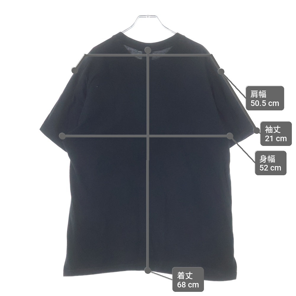 SUPREME(シュプリーム) 22SS ×BURBERRY Box Logo Tee バーバリー ボックスロゴ クルーネック半袖Tシャツカットソー ブラック