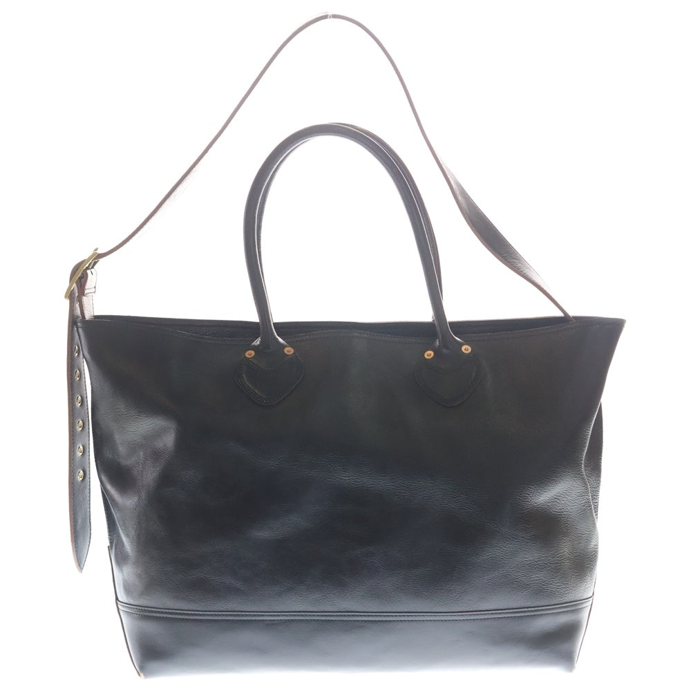 SUGARHILL(シュガーヒル) LEATHER TOTE BAG レザー トートバッグ ショルダーバッグ ブラック レディース