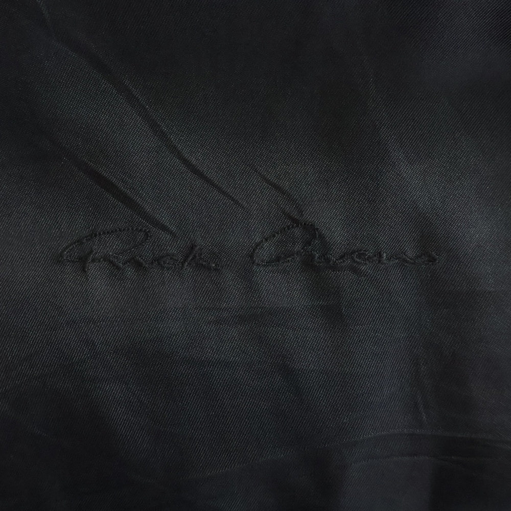 Rick Owens(リックオウエンス) 22SS JUMBO PETER FLIGHT ジャンボ ピーター フライト ボンバー ジャケット ブラック RU01B1795-TFR