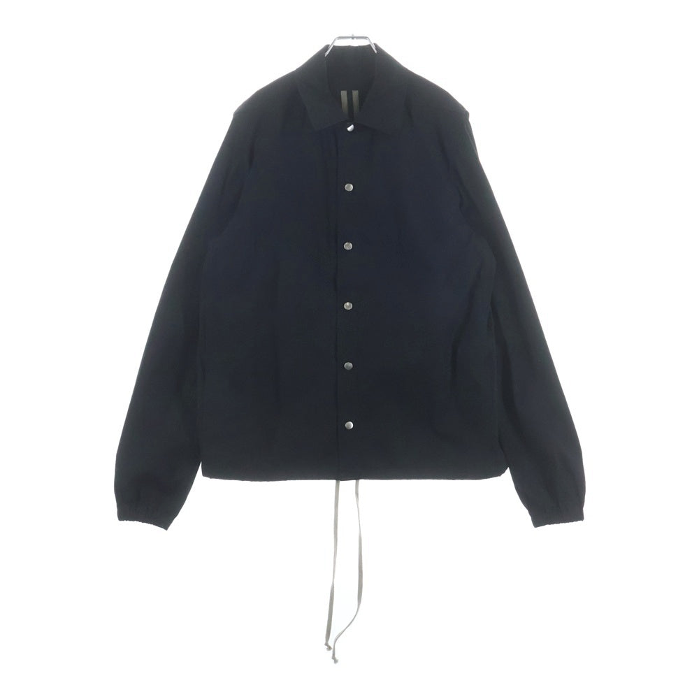 DRKSHDW(ダークシャドウ) 18AW Coach Jacket スナップボタン コーチ シャツ ジャケット ブラック DU18F7296-TE