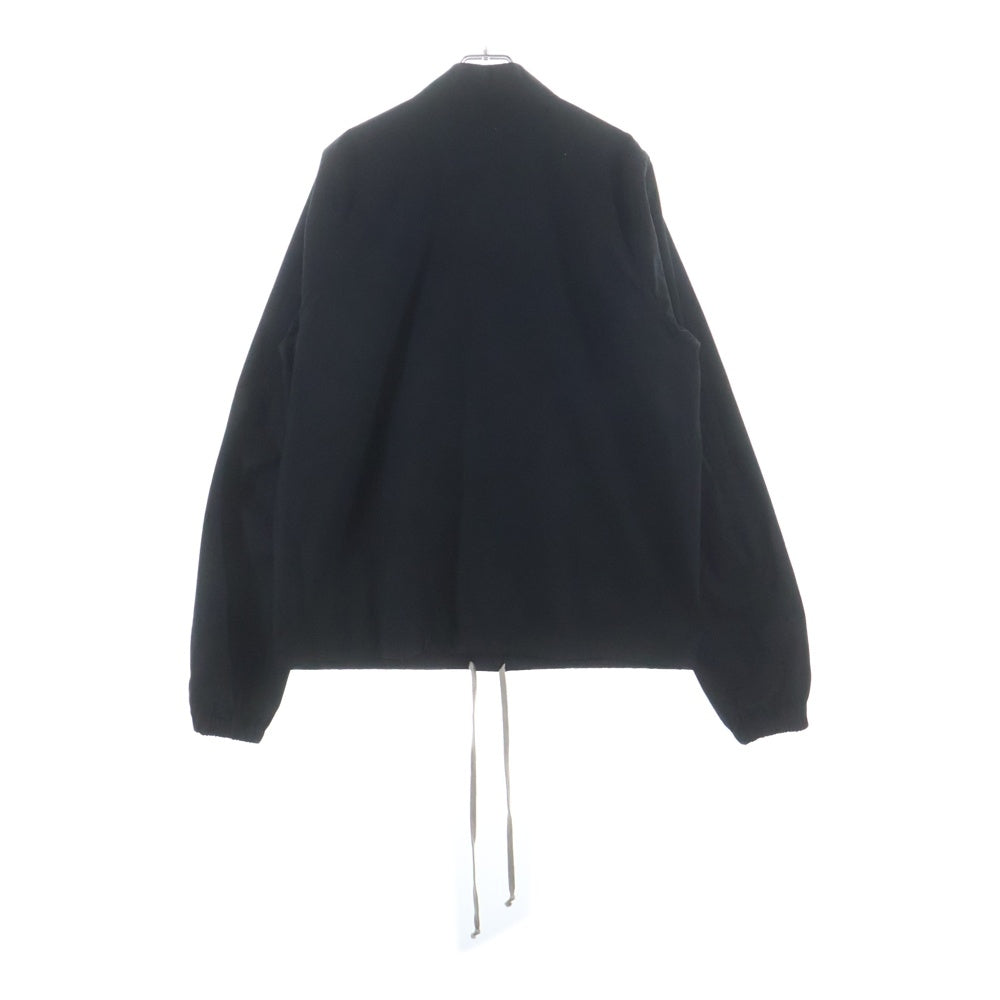 DRKSHDW(ダークシャドウ) 18AW Coach Jacket スナップボタン コーチ シャツ ジャケット ブラック DU18F7296-TE