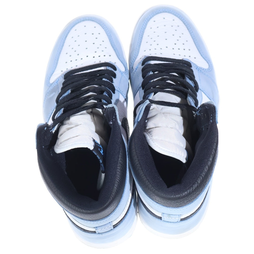 NIKE(ナイキ) AIR JORDAN 1 RETRO HIGH OG UNIVERCITY BLUE 555088-134 エアジョーダン1 ハイ ユニバーシティーブルー ハイカットスニーカー ブルー/ホワイト US9.5/27.5cm