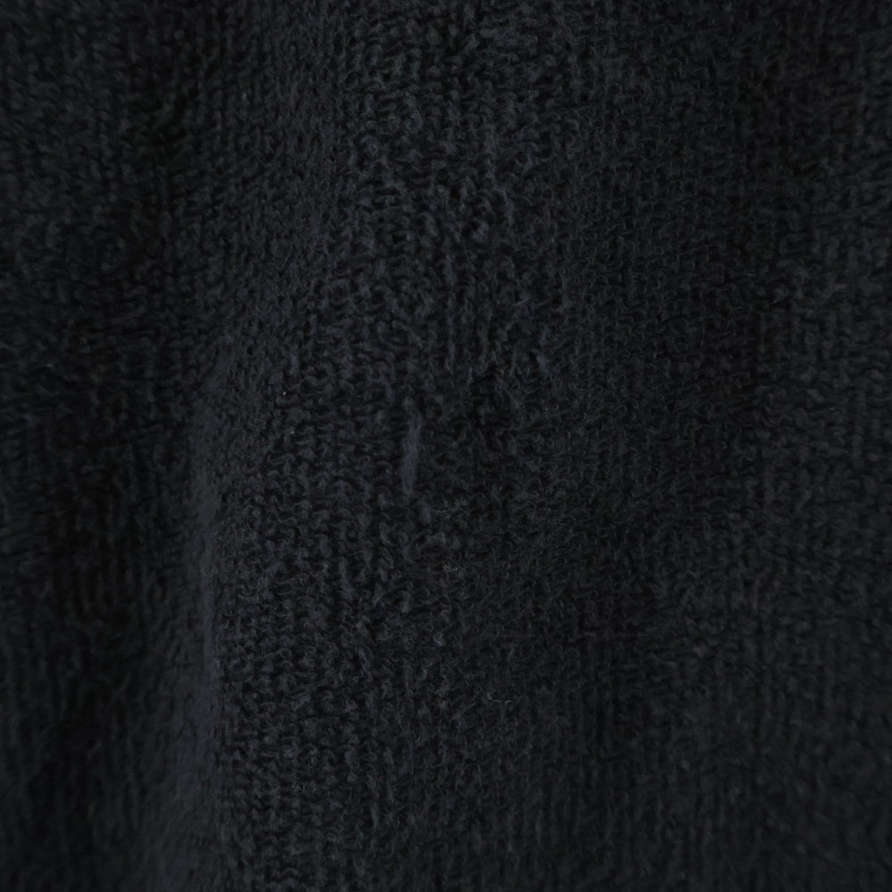 cvtvlist(カタリスト) Inside Out Embroidered S/S Sweatshirts インサイドアウトエンブロイデッドショートスリーブスウェットシャツ ロゴ刺繍半袖スウェット 2401050301 ブラック