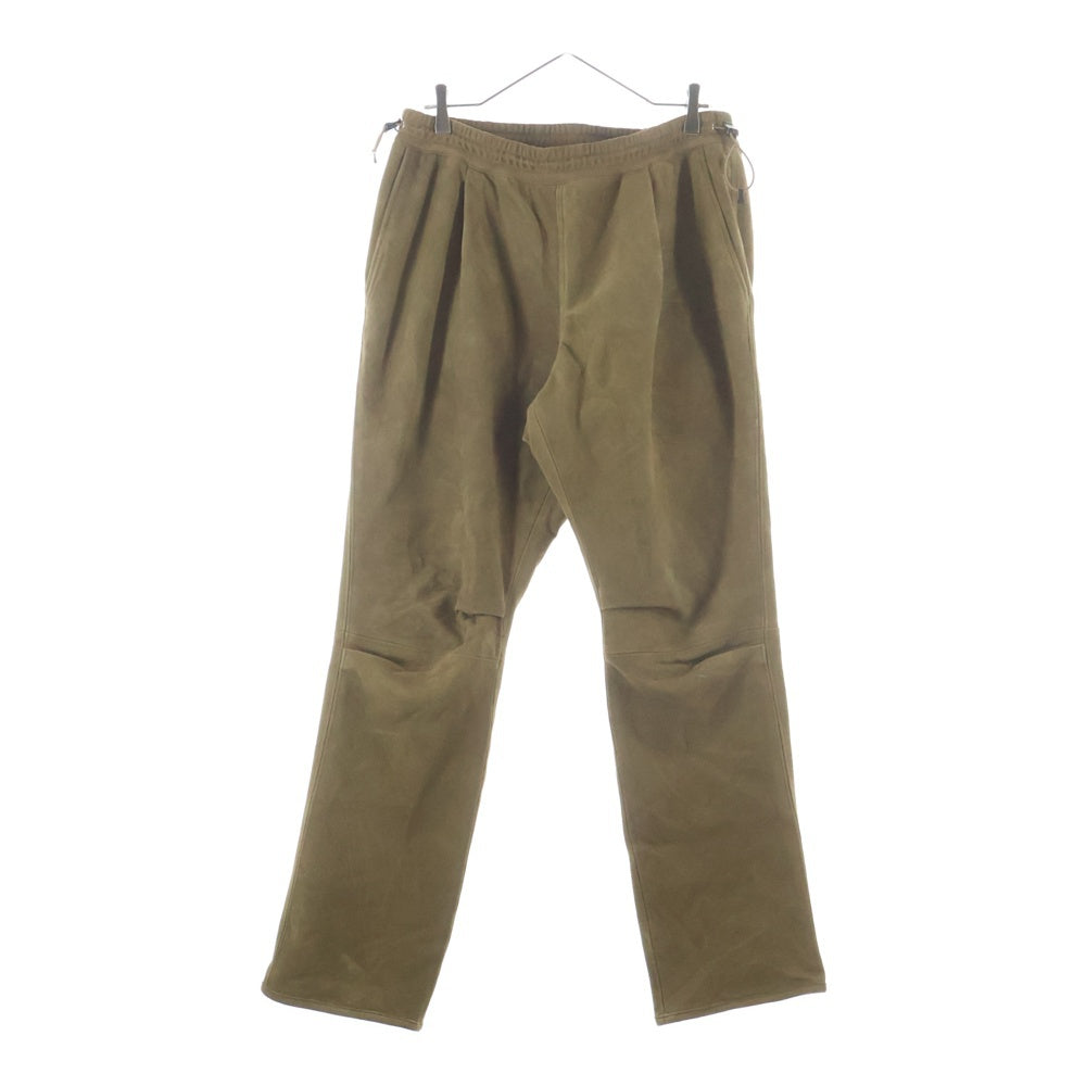 nonnative(ノンネイティブ) hiker easy pants sheep leather ハイカー イージーパンツ シープレザー NN-P4718 ブラウン