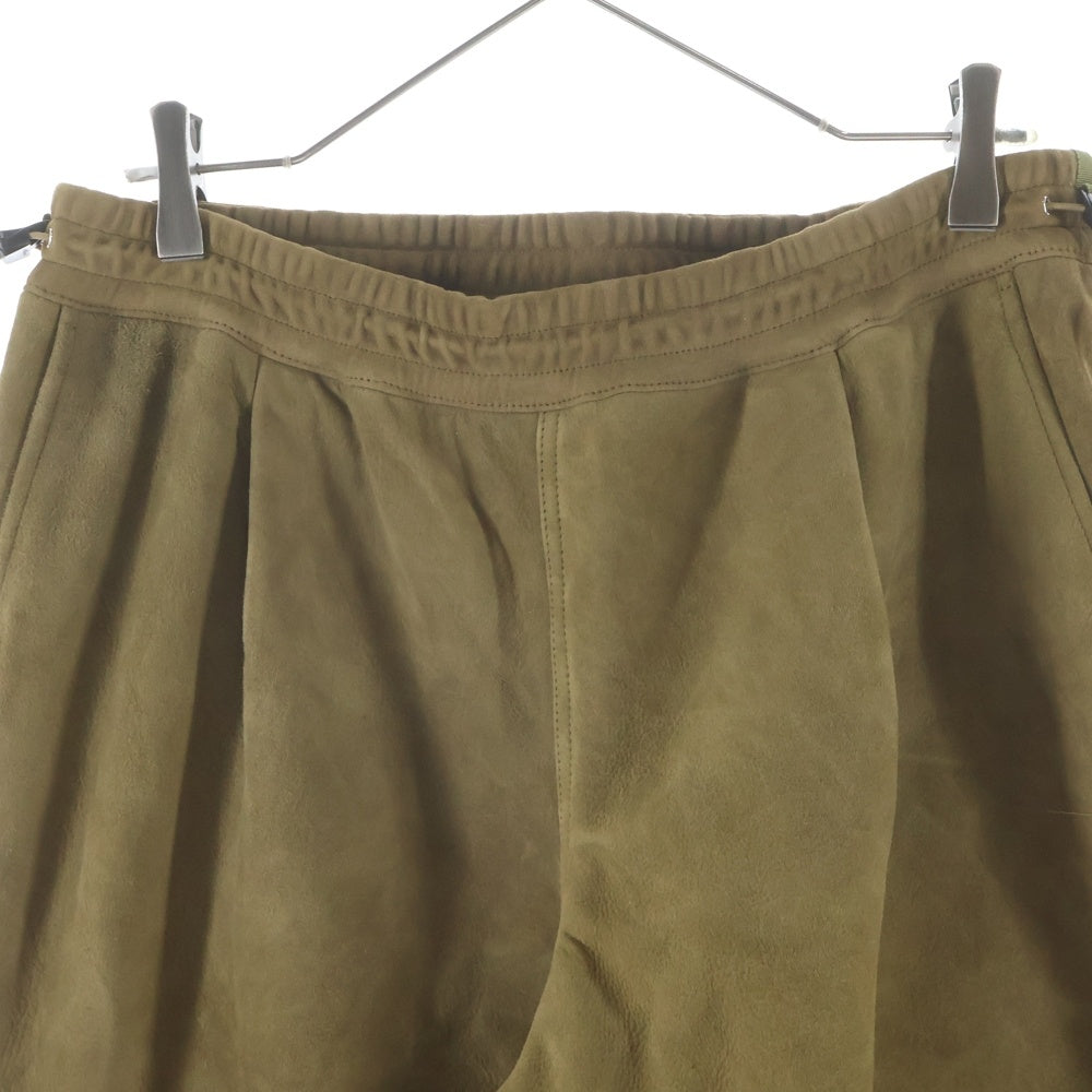 nonnative(ノンネイティブ) hiker easy pants sheep leather ハイカー イージーパンツ シープレザー NN-P4718 ブラウン