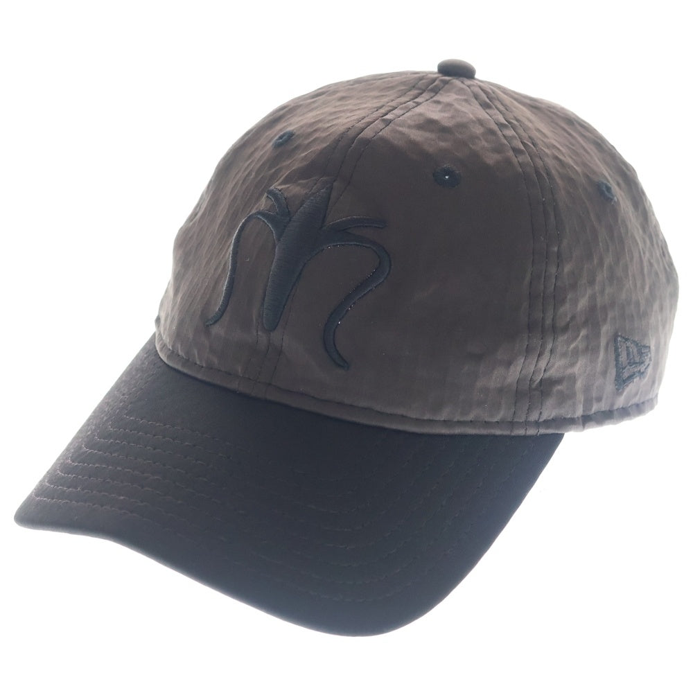 KIKO KOSTADINOV(キココスタディノフ) ×NEW ERA ニューエラ 刺繍デザイン キャップ 帽子 ブラウン