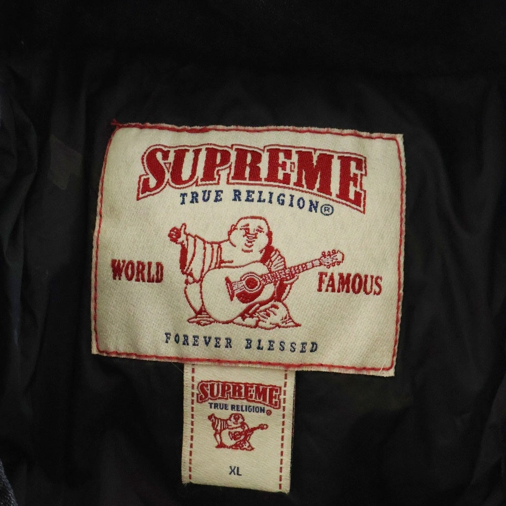 SUPREME(シュプリーム) 25AW ×True Religion Puffer Jacket トゥルーレリジョン パファージャケット ダウンジャケット ブラック