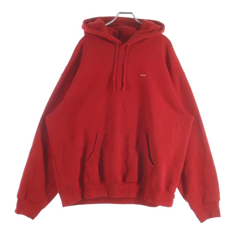 SUPREME(シュプリーム) Small Box Hooded Sweatshirt スモールボックスロゴ プルオーバーパーカー フーディー レッド