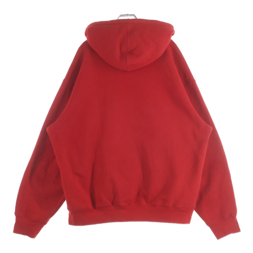 SUPREME(シュプリーム) Small Box Hooded Sweatshirt スモールボックスロゴ プルオーバーパーカー フーディー レッド