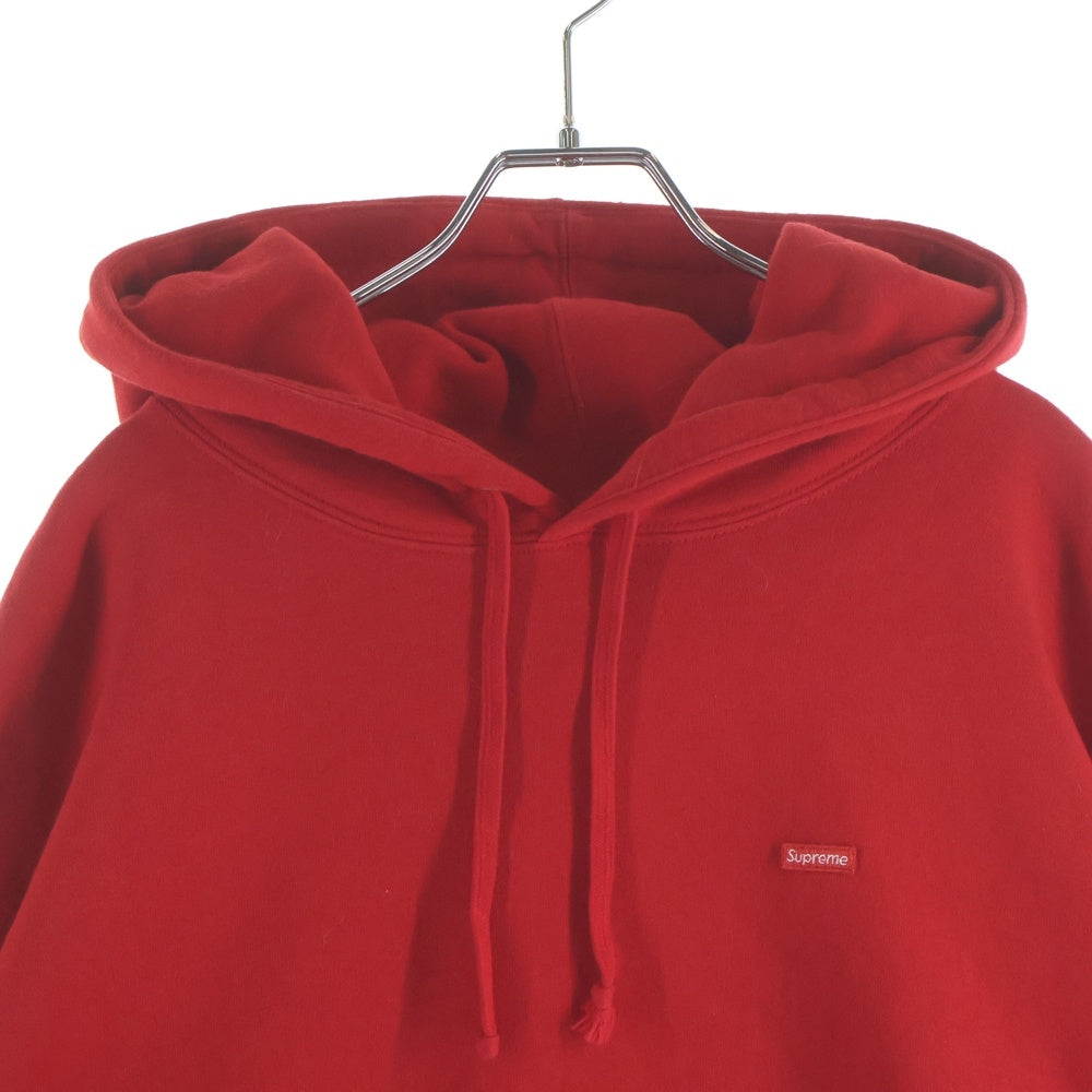 SUPREME(シュプリーム) Small Box Hooded Sweatshirt スモールボックスロゴ プルオーバーパーカー フーディー レッド