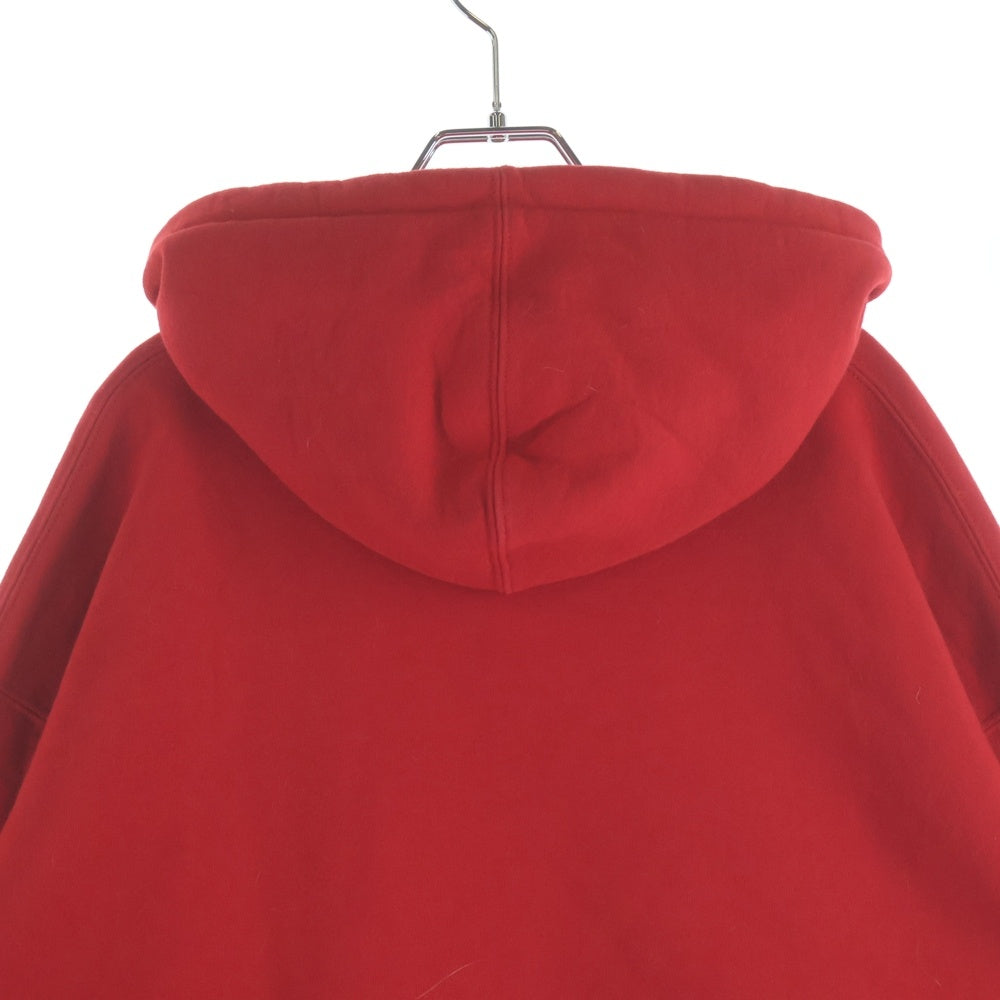 SUPREME(シュプリーム) Small Box Hooded Sweatshirt スモールボックスロゴ プルオーバーパーカー フーディー レッド