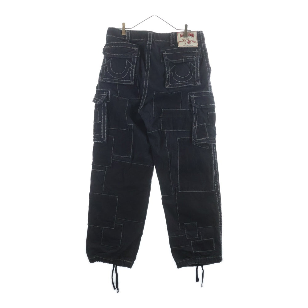 SUPREME(シュプリーム) 25AW ×True Religion Patchwork Cargo Pant トゥルーレリジョン パッチ ワーク カーゴ パンツ ブラック