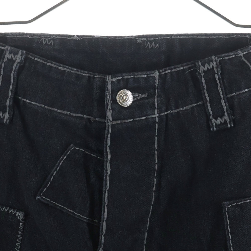 SUPREME(シュプリーム) 25AW ×True Religion Patchwork Cargo Pant トゥルーレリジョン パッチ ワーク カーゴ パンツ ブラック