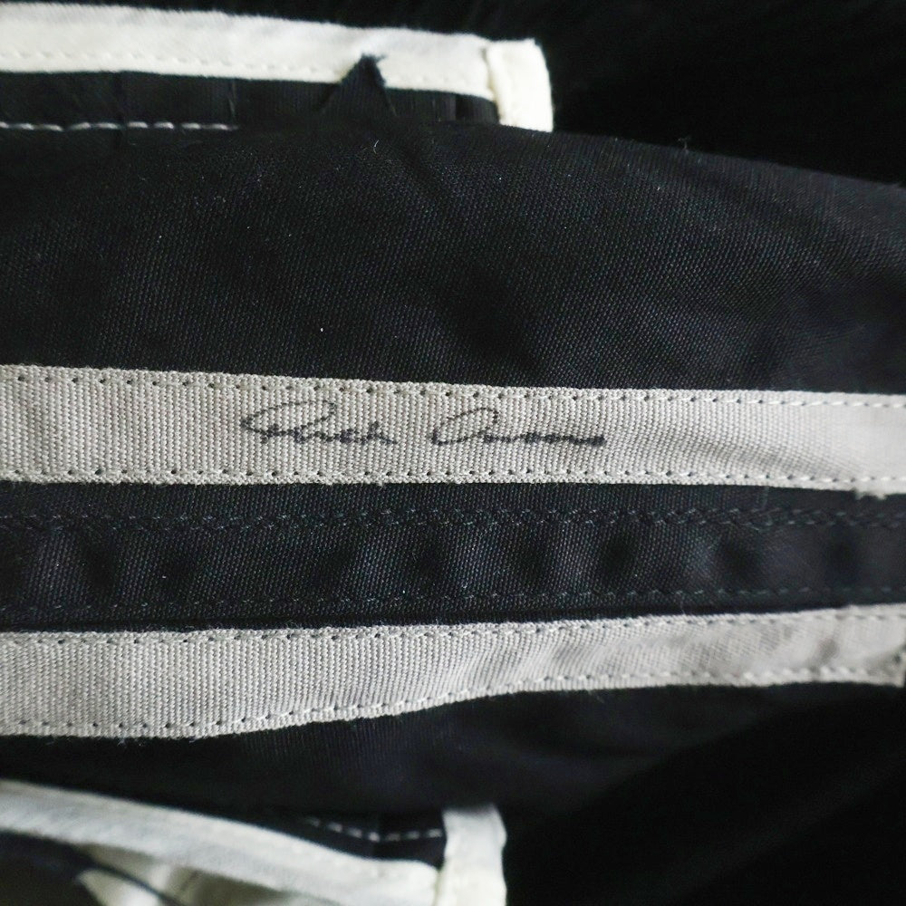 Rick Owens(リックオウエンス) 25AW CONCORDIANS Cargo Belas コンコルディアンス期 カーゴベラ ドローストリングワイドカーゴパンツ RU02E1339-TE ブラック