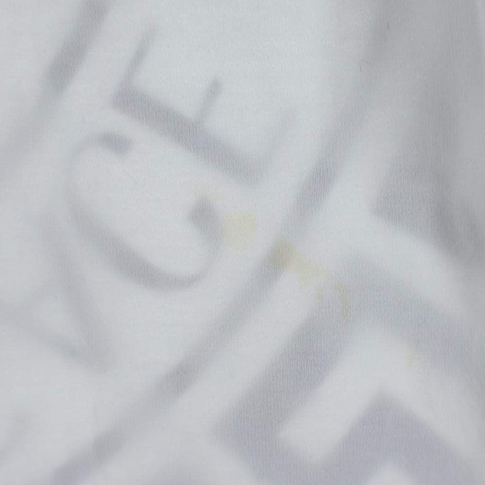 VERSACE(ヴェルサーチ) ロゴプリントデザイン 半袖Tシャツ カットソー ホワイト