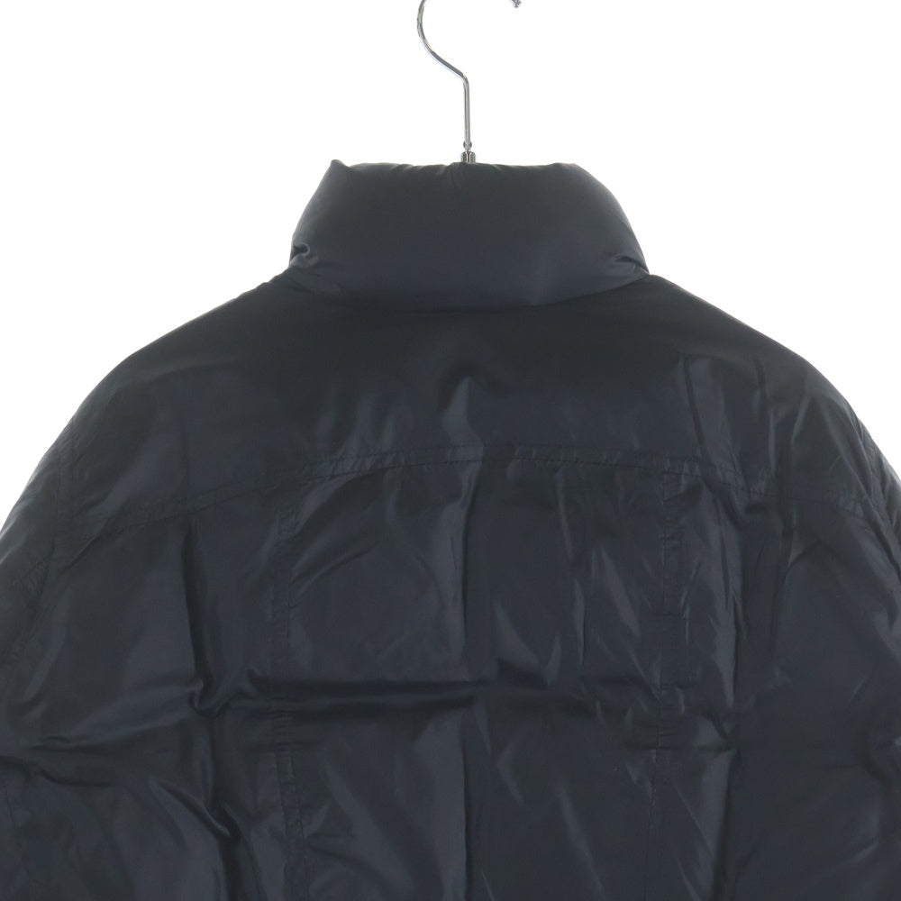 Rick Owens(リックオウエンス) 13AW PLINTH Molino Puff Riders Jacket プリンス期 モリノパフライダースジャケット ジップアップナイロンダウンジャケット RU13F07014-NX ブラック