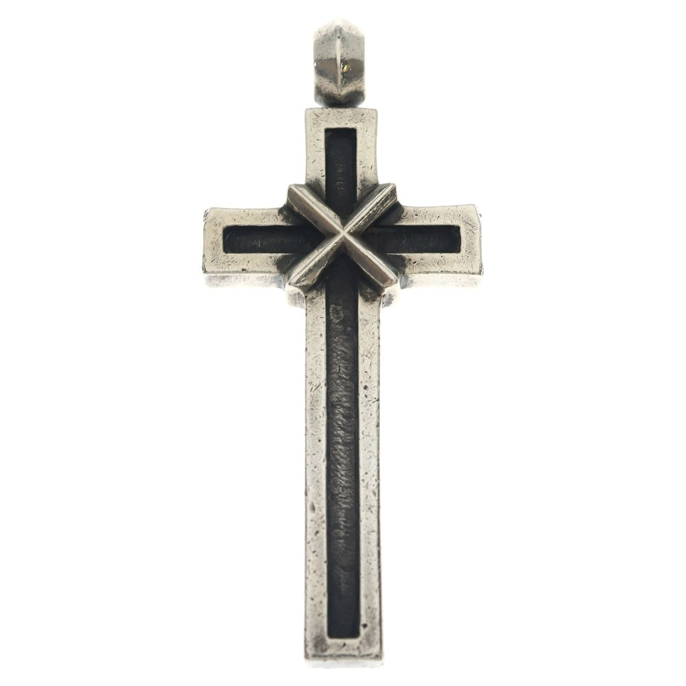 CHROME HEARTS(クロムハーツ) MAPPLE THORPE CRS LG メイプルソープ ラージ クロスペンダントトップ シルバー