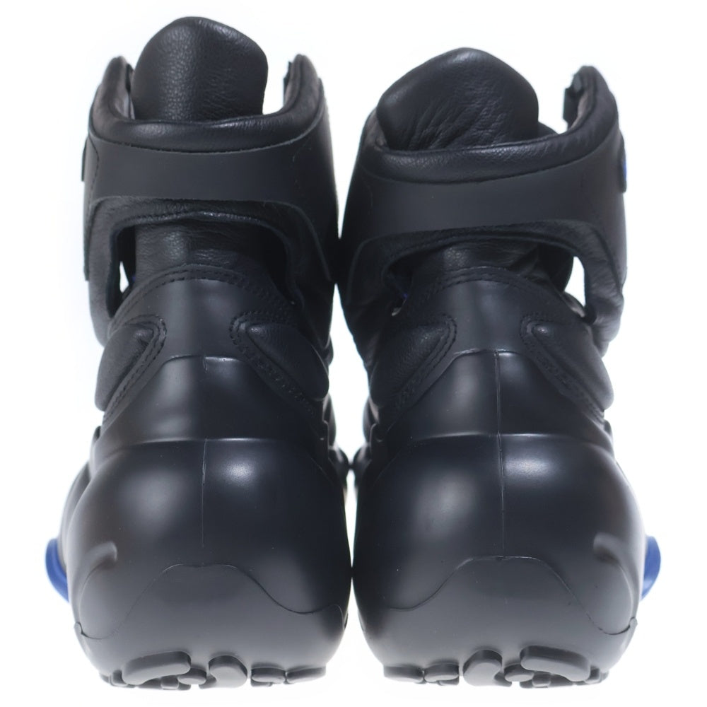 grounds(グラウンズ) MOOPIE BASKET BLUE RF ハイカットスニーカー シューズ 787-4992752 ブラック