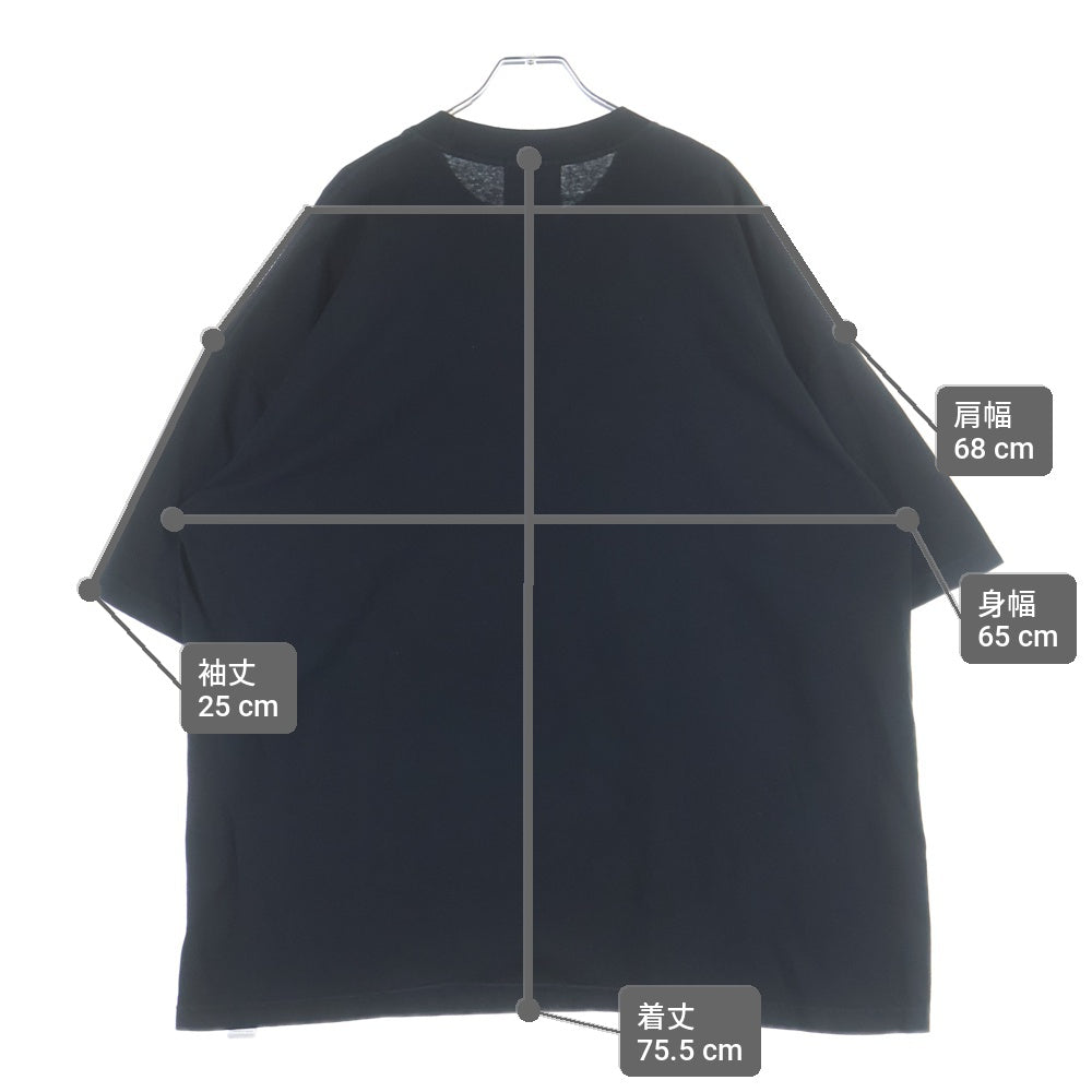 Warren Lotas(ウォーレンロータス) ×NBA Denver Nuggets Reaper T-Shirts ×エヌビーエー デンバーナゲッツリーパーTシャツ クルーネックオーバーサイズグラフィックプリント半袖Tシャツ