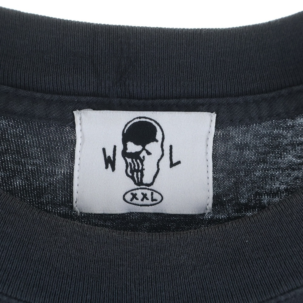 Warren Lotas(ウォーレンロータス) The Coldest Day T-Shirts ザ コールデストデイTシャツ クルーネックオーバーサイズグラフィックプリント半袖Tシャツ ダークグレー