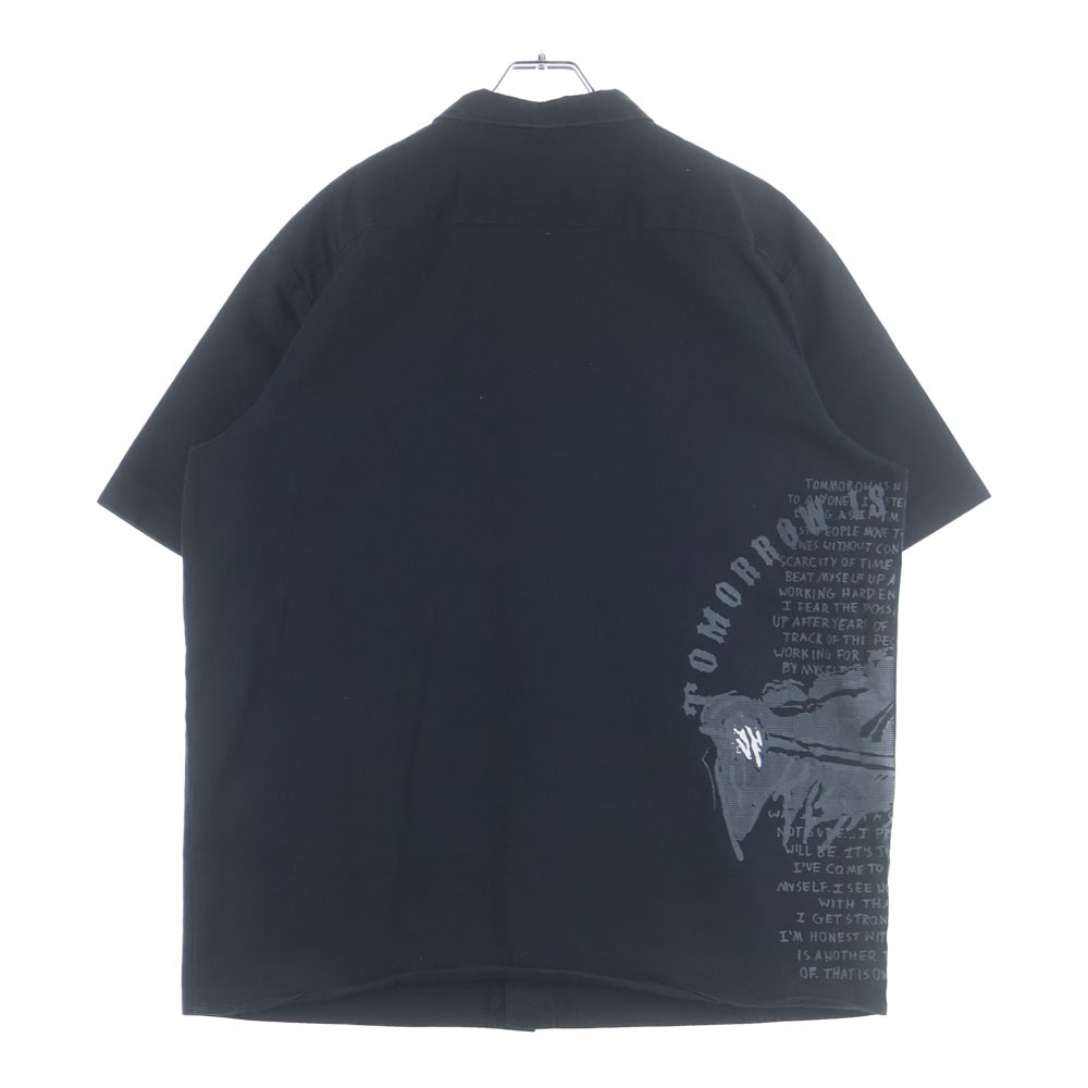 Warren Lotas(ウォーレンロータス) Reaper Tomorrow Is Not Promise S/S Shirts リーパー トゥモローイズノットプロミス ショートスリーブシャツ グラフィックプリントボタンダウン半袖シャツ