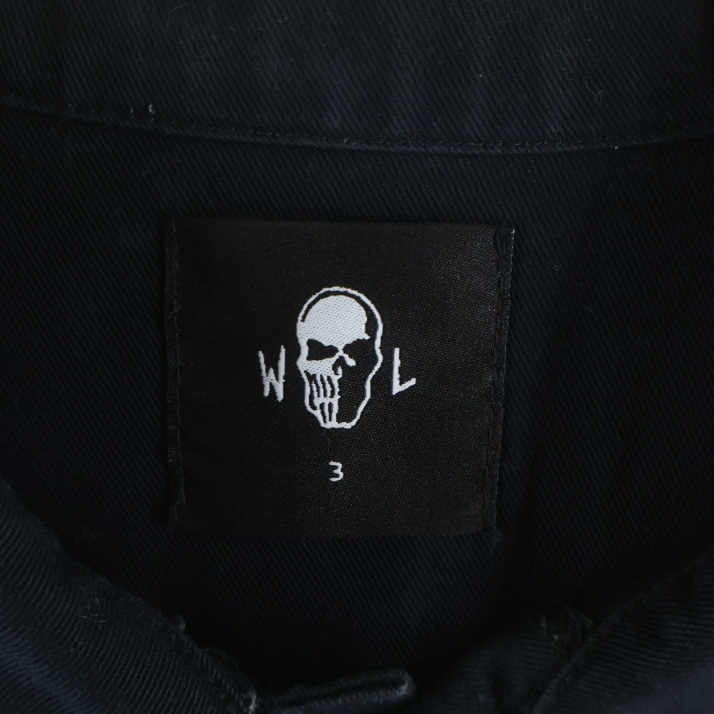 Warren Lotas(ウォーレンロータス) Reaper Tomorrow Is Not Promise S/S Shirts リーパー トゥモローイズノットプロミス ショートスリーブシャツ グラフィックプリントボタンダウン半袖シャツ