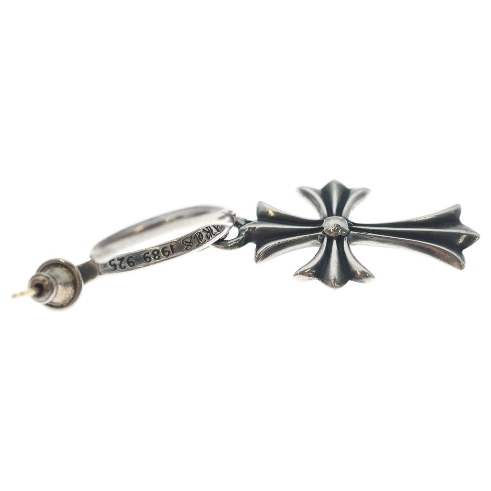 CHROME HEARTS(クロムハーツ) TINY CH CROSS タイニーCHクロス フープピアス シルバー BCA115