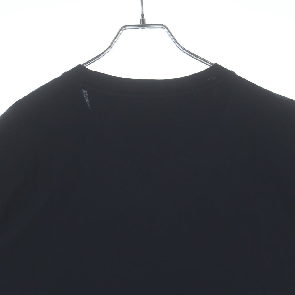 VALENTINO(ヴァレンティノ) ロゴワッペン クルーネック 半袖Tシャツ カットソー ブラック/ホワイト 0000046299