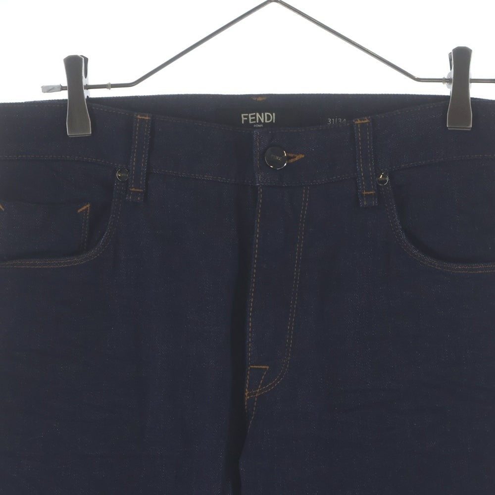 FENDI(フェンディ) サイドカラーライン デニムパンツ インディゴ FLP201 AGZR