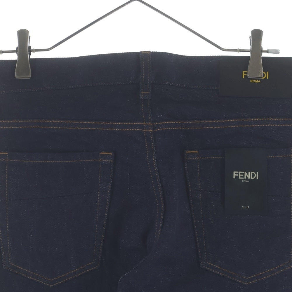 FENDI(フェンディ) サイドカラーライン デニムパンツ インディゴ FLP201 AGZR
