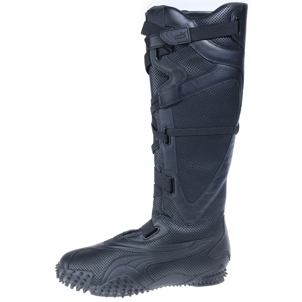 PUMA(プーマ) MOSTRO BOOT LEATHER モストロ ブーツ レザー スニーカー ブラック レディース US8/24.5cm 401563-02